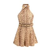 Zimmermann Multicolor Linen Casual Dress